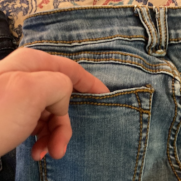 Lot of 2 jean jaggings very stretchy in perfect condition both worn maybe once - Picture 5 of 10